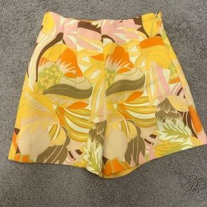 Zara High Waisted Shorts